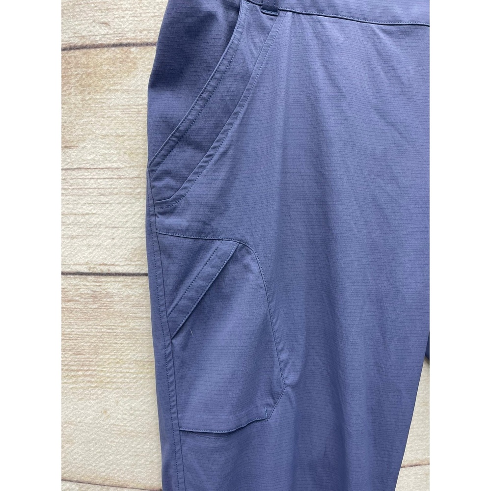 Marmot Womens Blue Lightweight Hiking Pants Snap Capri Length‎ Pocketed XXL 14 - Picture 6 of 14